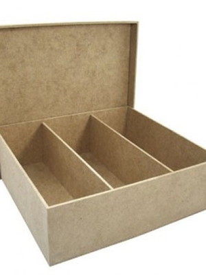 Caixa mdf 3 lugares