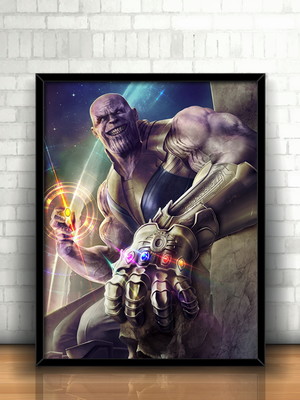 Quadro thanos / marvel