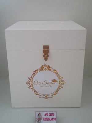 Urna para envelopes com dinheiro