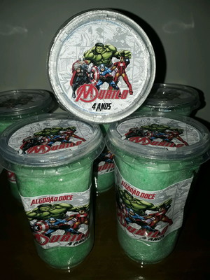 Algodão doce vingadores
