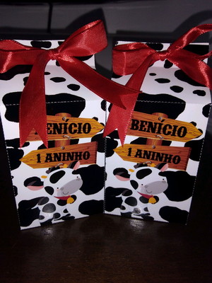 Caixa milk fazendinha