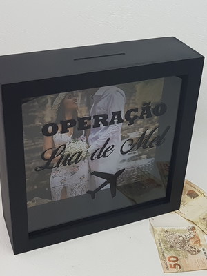 Cofre operação lua de mel com foto