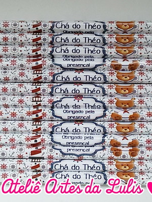 Lápis ursinho marinheiro
