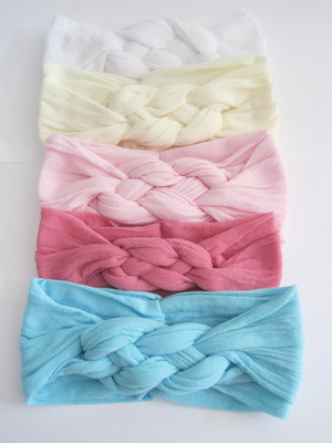 Turbante de meia de seda