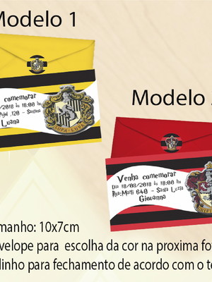 Convite-brasões hogwarts