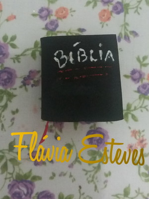 Lembrancinha bíblia de eva