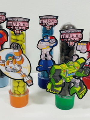 Aplique transformers rescue bots - tubete