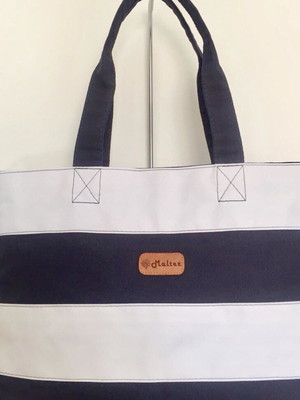 Bolsa carla marinho/branco
