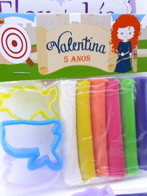 Kit massinha de modelar valente mérida