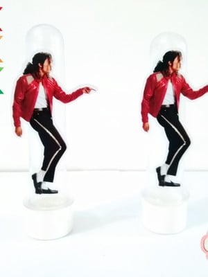 Aplique de tubete - michael jackson