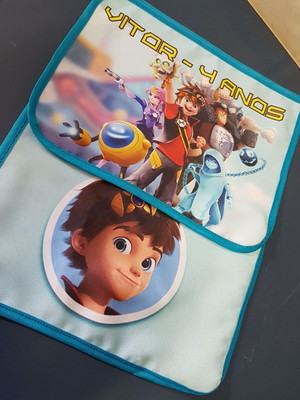 Mini toalha /jogo americano zak storm