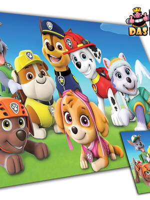 Jogo americano - patrulha canina