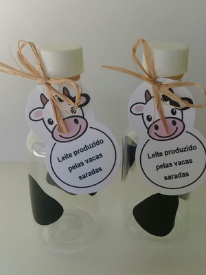 Garrafinha de acrílico personalizada miga sua loka