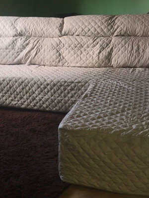 Protetor de sofa chaise tec 100 fios ,,mas 2,80 no total