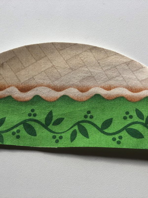 2 patch aplique termocolante torta de maça media