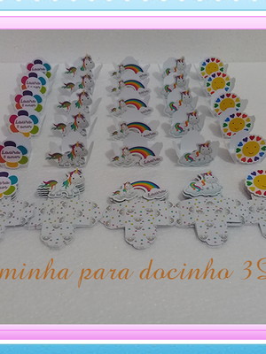Forminha aberta para docinho com aplique