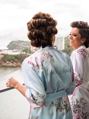 Robe estampado