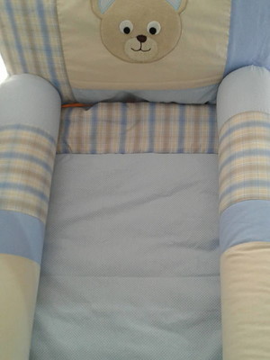 Kit berço urso feliz