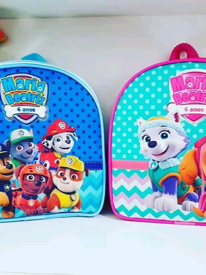 Lembrancinha bolsinha mochila m 19x23