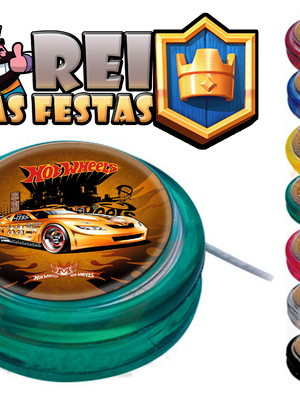 Io-iô personalizado - hot wheels
