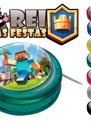 Io-iô personalizado - minecraft