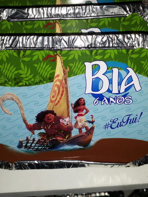 Rótulo marmita moana