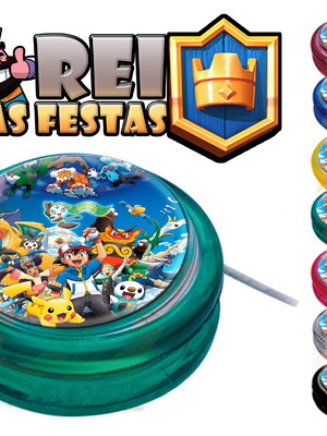 Io-iô personalizado - pokemon