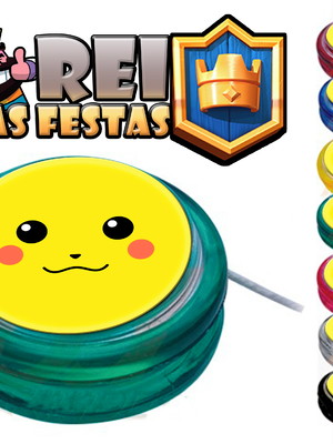Io-iô personalizado - pokemon