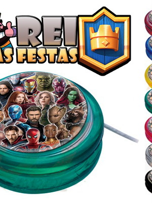 Io-iô personalizado - vingadores
