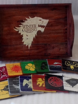 Conjunto especial 2 itens got game of thrones