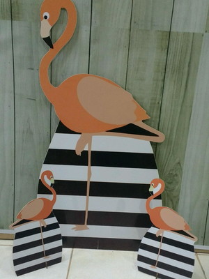 Display flamingo