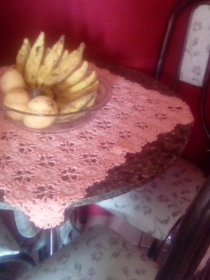Toalha de crocher