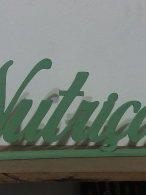 Palavra nutrição - 40 cm