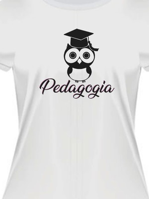 Camiseta baby look pedagogia