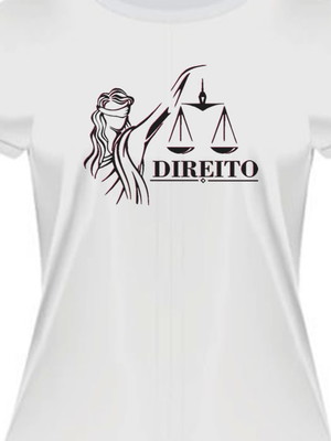 Camiseta baby look direito