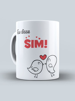 Caneca eu disse sim