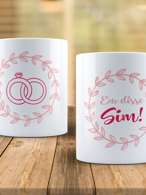 Caneca eu disse sim