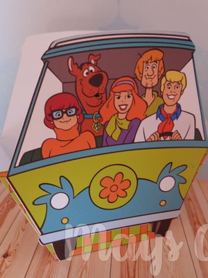 Caixa van scooby doo