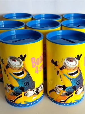 Cofrinho personalizado minions