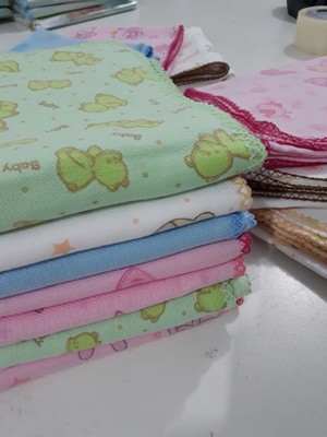 Kit enxoval de bebe(fraldinhas + cueiros) - diversos modelos