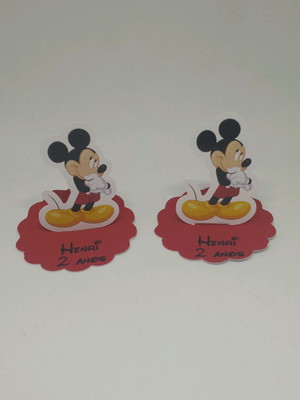 Aplique 3d mickey