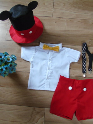 Fantasia mickey, roupa mickey