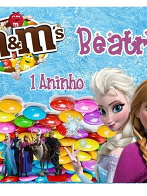 Rotulo mms frozen