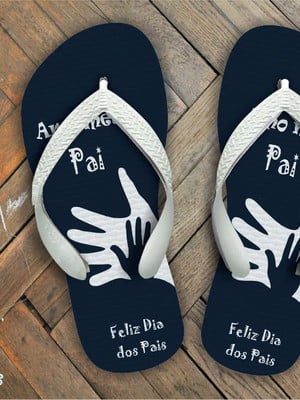 Chinelo dia dos pais