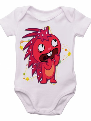 Body bebê roupa infantil criança happy tree friends flakey