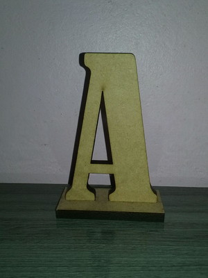 Letras decorativas 10 cm altura