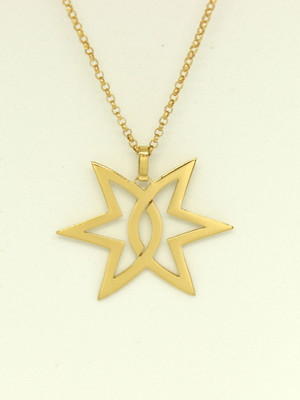 Colar roupa nova banhado a ouro