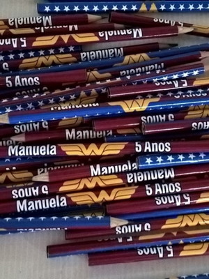 Lápis personalizado - qualquer tema