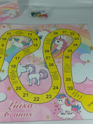 Jogo tabuleiro - unicornio