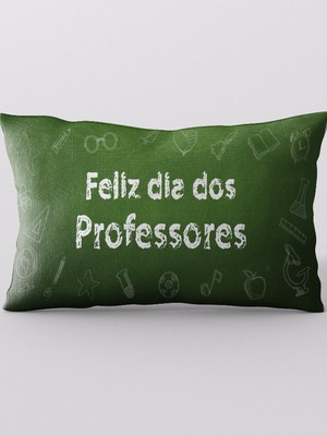 Almofada dia os professores todos os temas e artes !!!